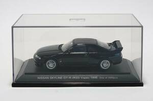 ⑯ EBRRO エブロ 1/43 日産 スカイライン GT-R (R33) V-SPEC 1996（Black ブラック）ミニカー NISSAN SKYLINE