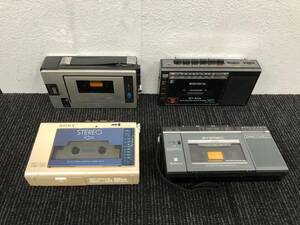 214☆SONY TC-1020/WA-33/National RX-2700/WINTECH SCT-R225 ラジオ カセットレコーダー 4台まとめ カセットテープ FM/AM 写真追加有り