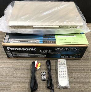 ☆未使用？箱付き☆Panasonic パナソニック DVD-RV70 DVDプレーヤー 日本製フリフリ機 