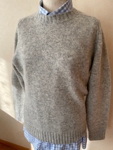 【美品】J.Press Shaggy Dog Sweater（ライトグレー） Jプレス シャギードック セーター Mサイズ_画像2