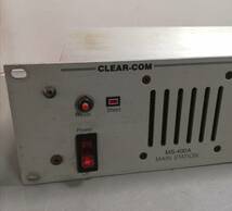 クリアーカム　CLEAR-COM　MS-400A　メインステーション　スピーカー内蔵_画像2