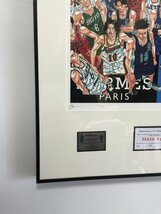 DEATH NYC 額付き 世界限定100枚 アートポスター スラムダンク SLAM DUNK PARIS HEMERS 現代アート_画像5