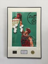 DEATH NYC 額付き 世界限定100枚 アートポスター スラムダンク SLAM DUNK 桜木花道 HERMES 現代アート_画像1