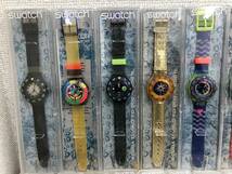 1円～【保管品・デッドストック】Swatch 41本 コレクション放出 POP chrono SCUBA200 automatic MusiCall ジャンク　レア　入手困難_画像2