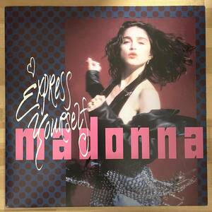 0216）ＭＡＤＯＮＮＡ　⑦　１２インチ　ＥＸＰＲＥＳＳ　ＹＯＵＲＳＥＬＦ/TＨＥ　LＯＯＫＯＦ　ＬＯＶＥ