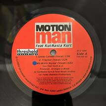 0501）MOTION　MAN　feat．KutMasta　Kurt　○○　１２インチ　Loose Cannon/Trounce/We Work Styles_画像4