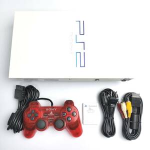 ★動作確認済み★ PS2 SCPH-55000 GT セラミックホワイト 本体セット プレステ2 プレイステーション2 PlayStation2 SCPH 55000 ホワイト 白