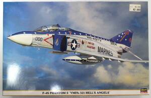 1/48 ハセガワ / F-4S PHANTOM Ⅱ 'VMFA-321 HELL 'S ANGELS' 09376【未組立】