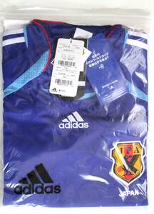 2006年FIFAワールドカップ日本代表 adidasシャツ サイズ XO カラー(JAPAN BLUE/WHITE) 818189 未開封