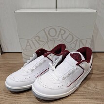 NIKE AIR JORDAN ２ RETRO LOW 箱付新品_画像1