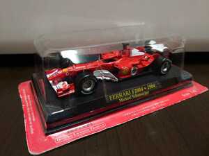 アシェット フェラーリコレクション1/43 F2004・2004 ミハエル・シューマッハ