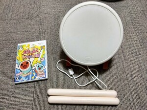 太鼓の達人　wii タタコン　ソフト　送料無料　即決　2代目