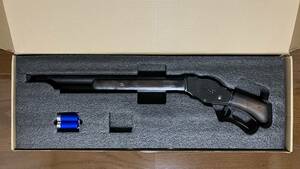 ●フルメタル リアルウッド●Creation製 M1887 Terminator2 (6mm) Gas Shotgun●未使用 ウエザリング加工●