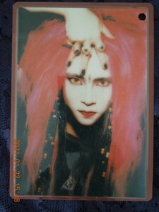 X JAPAN ブロマイド 24 / HIDE フォトカード ラミネート加工