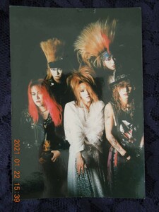 X JAPAN ブロマイド ① / YOSHIKI TOSHI HIDE TAIJI PATA / X時代 Toshl 龍玄とし