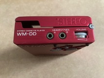 SONY Walkman WM-DD ウォークマンDD レッド_画像6