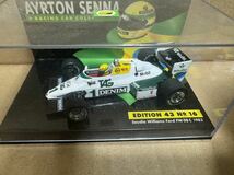 ミニチャンプス 1/43 Saudia Williams Ford FW08C A.Senna 1983 Ayrton Senna racing car collection ウィリアムズ フォード MINICHAMPS _画像1