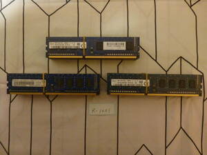 管理番号　R-1201 / メモリ / デスクトップPC用メモリ / DDR3L / 4GB / 30枚 / レターパック発送 / 動作未確認 / ジャンク扱い