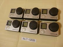 T-12038 / GoPro / HERO4 / ウェアラブルカメラ / 6個セット / 本体のみ / 動作未確認 / ゆうパック発送 / 60サイズ / ジャンク扱い_画像1