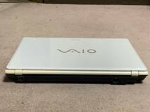 【中古】 SONY VAIO VPCCW29FJ 白/Win10/i3‐330M/4G/500G/光沢14W/BD/動作確認済/AC付属/ノートパソコン _画像7