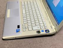 【中古】 SONY VAIO VPCCW29FJ 白/Win10/i3‐330M/4G/500G/光沢14W/BD/動作確認済/AC付属/ノートパソコン _画像5