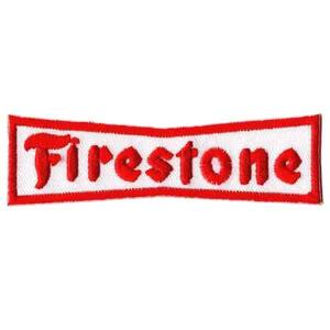 ワッペン / Firestone ファイアストン 赤 #425 ×3