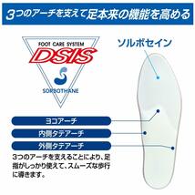 【在庫セール】ハーフインソールタイプ ブラウン DSISソルボヘルシー L(26~26.5cm) SORBO_画像4