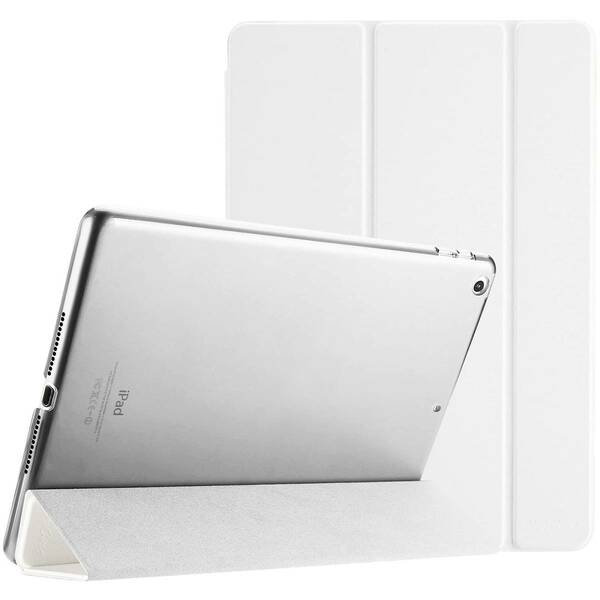 【新着商品】9.7&#34;(旧型）ケース スマート 超スリム iPad スタンド フォリオ保護ケース 半透明フロスト バックカバー 対応