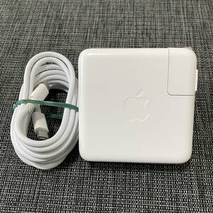 【動作品】Apple 純正 61W USB Type-C Power Adapter A1718 MacBook ACアダプター 動作OK