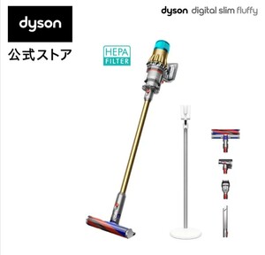 新品/未使用/コードレス掃除機【ダイソンDyson公式ストアDigital Slim Fluffy SV18FF EX2】スリムV12サイクロン V10充電ドック専用スタンド