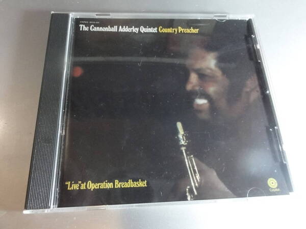 THE CANNONBALL ADDERLEY QUINTET　　キヤノンボールアダレイ　　クインテット　　 CONTRY PREACHER　　国内盤