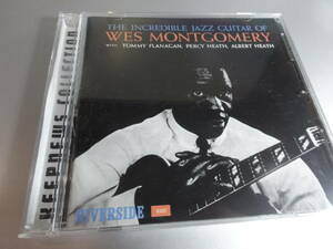 WES MONTGOMERY WITH TOMMY FLANAGAN ウェス・モントゴメリー　THE INCREDIRLE JAZZ GUTAROF 　SHM-CD高音質　国内盤　24Bitリマスター