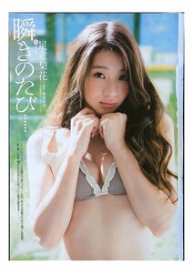 BD936 足立梨花（美尻）◆切り抜き 8ページ 切抜き 水着 ビキニ