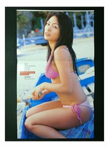 BD645 川村ゆきえ 安田美沙子◆ピンナップポスター 切り抜き 切抜き 水着 ビキニ