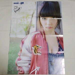 DK374 島崎遥香（AKB48）◆ポスター 両面 雑誌付録