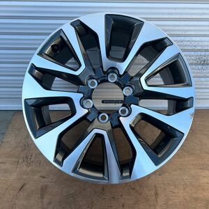 1円スタート！150プラド 純正 19インチ ホイール 1本のみ 19×7.5J+25 PCD139.7/6 150 ランドクルーザー プラド ランクル