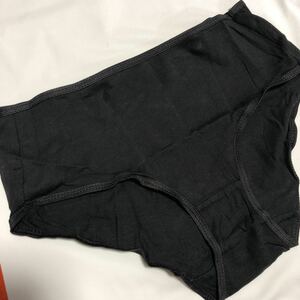 【ドンキホーテ】黒　コットン100% ショーツ　パンツ　下着　《新品》小さめM（S位）