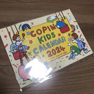 【コパン　カレンダー　ペンギン　2024年　壁掛け】《新品》