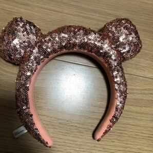 【USJ ユニバ ミニオンズ ティム なりきり ピンクゴールド？ スパンコール カチューシャ】の画像6