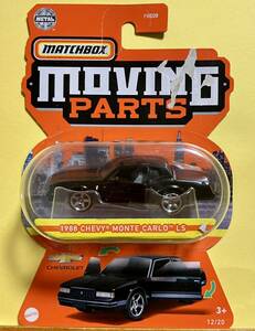 MATCHBOX マッチボックス MOVING PARTS ムービングパーツ 1988 CHEVY MONTE CARLO LS