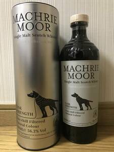 1円〜売り切り【マクリームーア カスクストレングス】MACHRIE MOOR・ロックランザ蒸溜所(旧アラン)・56.2％・700ml