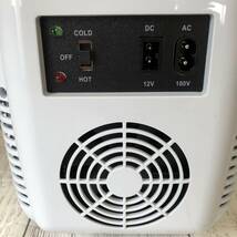 【通電確認済】CROWNFUL ミニ冷蔵庫 4L 冷温庫 0~60℃ 保温 保冷 室内車載両用 小型冷蔵庫/Y13593-T3_画像6