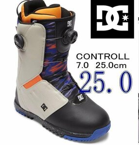 1円　新品　DC SHOE ディーシー　CONTROLL　スノーボードブーツ 25.0cm　スノーボードブーツ　BOA 　2