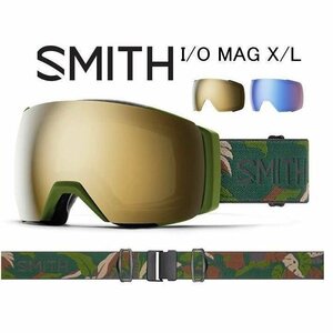 1円　～　SMITH スミス 　スノーゴーグル I/O MAG XL　olive　ゴーグル　レギュラーフィット