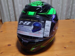 SHOEI　Z-8PROLOGUE（ゼットエイトプロローグ）カラー：TC-4（BK／GREEN)　新品未使用