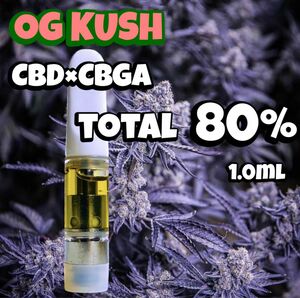 Cbd リキット 高濃度 OGKUSH 1.0ml ジョイント　cbn cbga