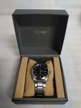 主観美品 SEIKO セイコー 電波時計 SBTM217 7B52-0AK0 TITANIUM チタン 付属品あり_画像2