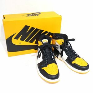 NIKE (ナイキ) AIR JORDAN 1 RETRO HIGH OG “TAXI” / エアジョーダン1 レトロハイ タクシー 555088-711 未使用品 28.5cm / S00206