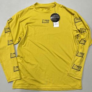 オークリー ロング Tシャツ 長袖 ENHANCE QD LS TEE BOLD EVO 12.0 FOA403601 550 イエロー Tシャツ 未使用 OAKLEY メンズ BRASS YELLOW L