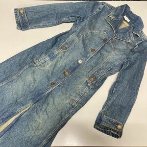 KOOKAI クーカイ レディース デニムコート トレンチコート アウター ロングコート サイズ38 ジャケット ブルゾン ジーンズ DENIM